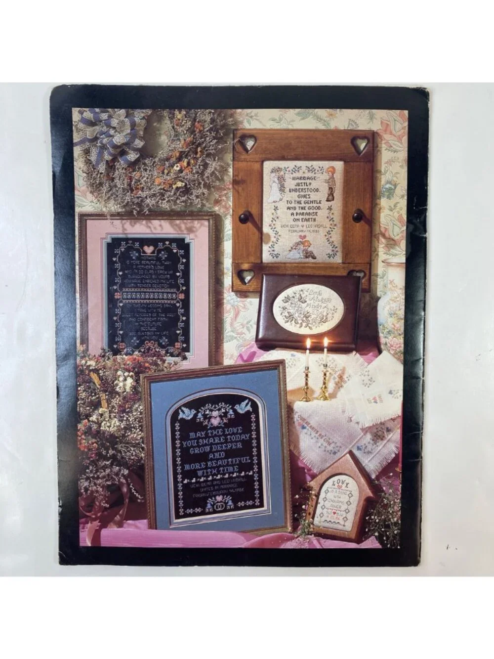 Love Brought Us Together Cross Stitch Sixteen Patterns Instruction Book